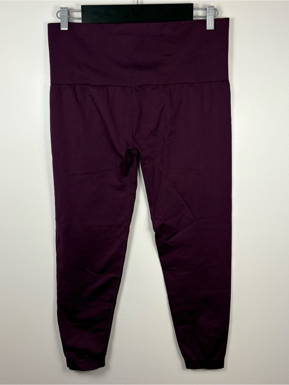 Knix Women’s Dark Cherry Purple Seamless Leggings, Size XXL Yoga, Gym